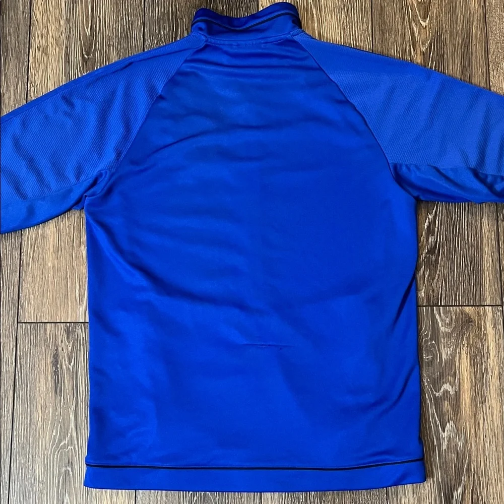 Adidas NRU New River United Soccer Zip Up Royal Blue Track Jacket Men’s Medium